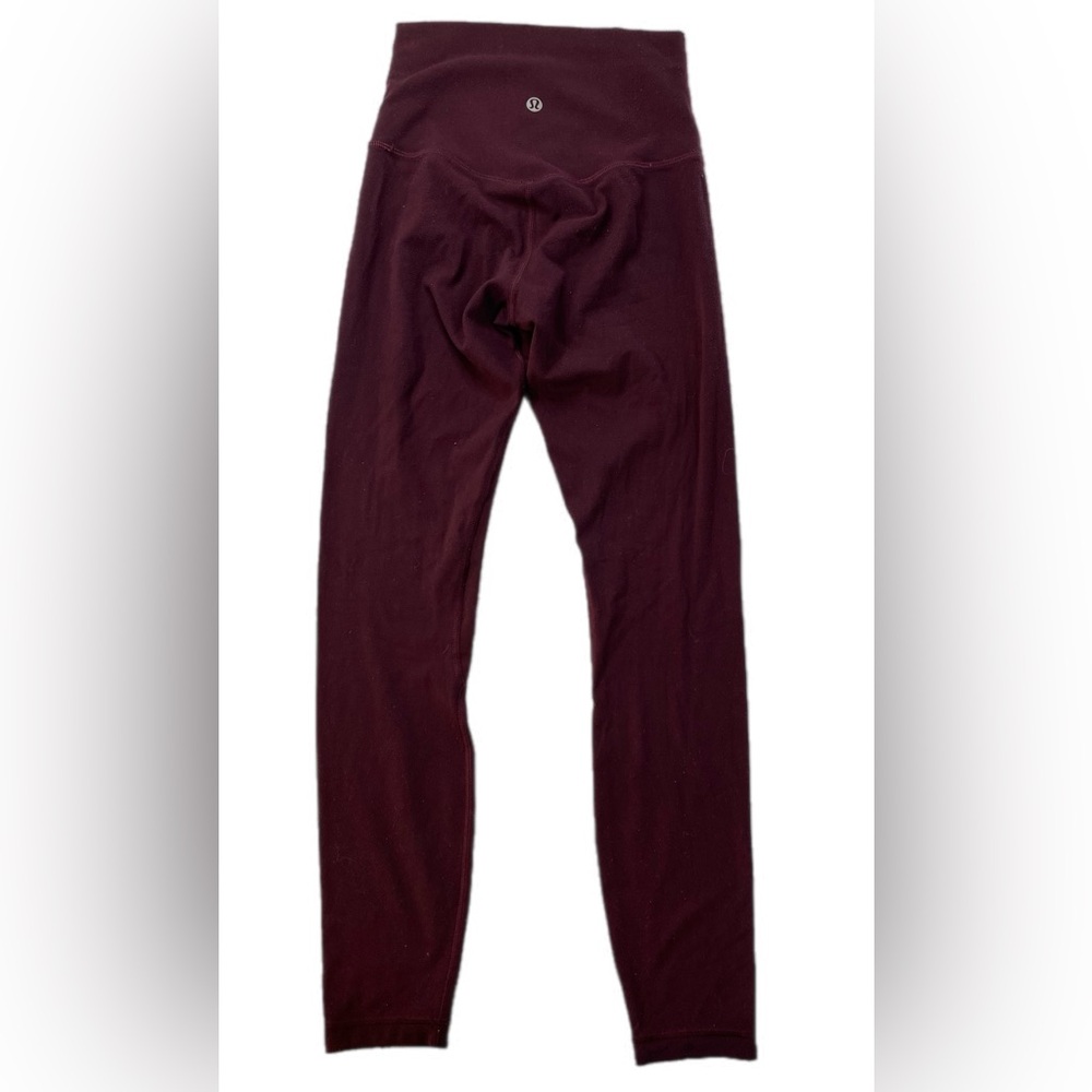 Lululemon Align Pant II 25” pilling throughout Cassis size 2 - Picture 16 of 16